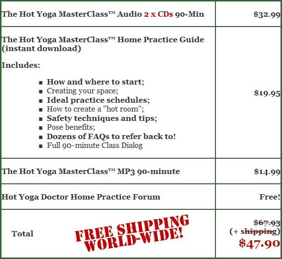 hot yoga masterclass free videos
